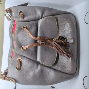 Dooney and Bourke Pebbled Leather Hobo